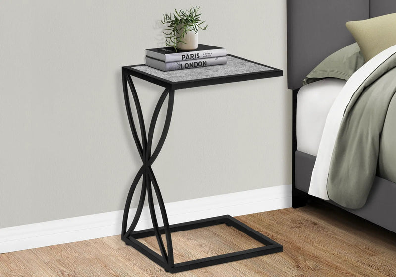 Accent Table C - Shaped, Modern - Gray by Unique Piece Furniture