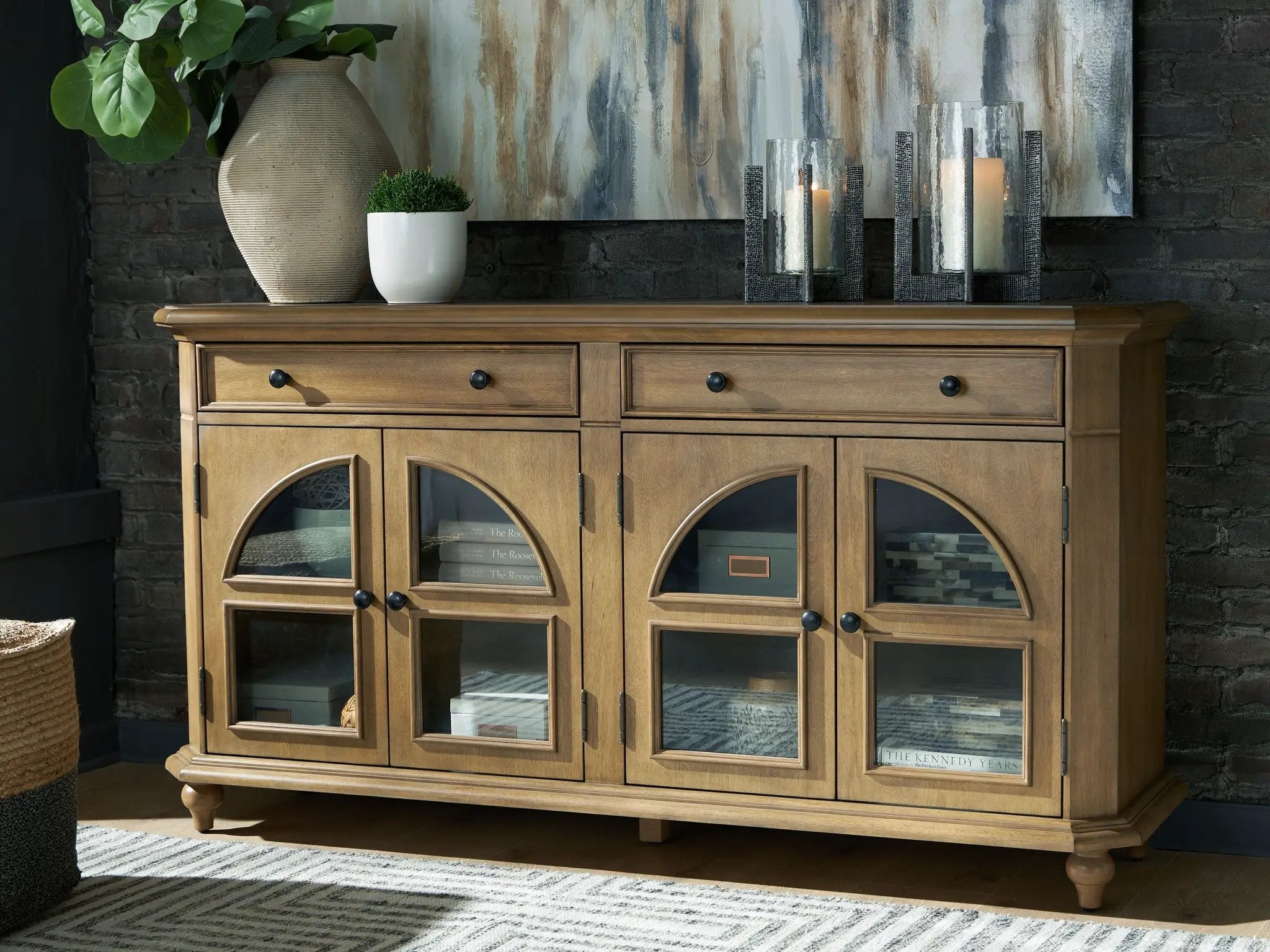 Barlomore - Accent Cabinet - Brown by Unique Piece Furniture