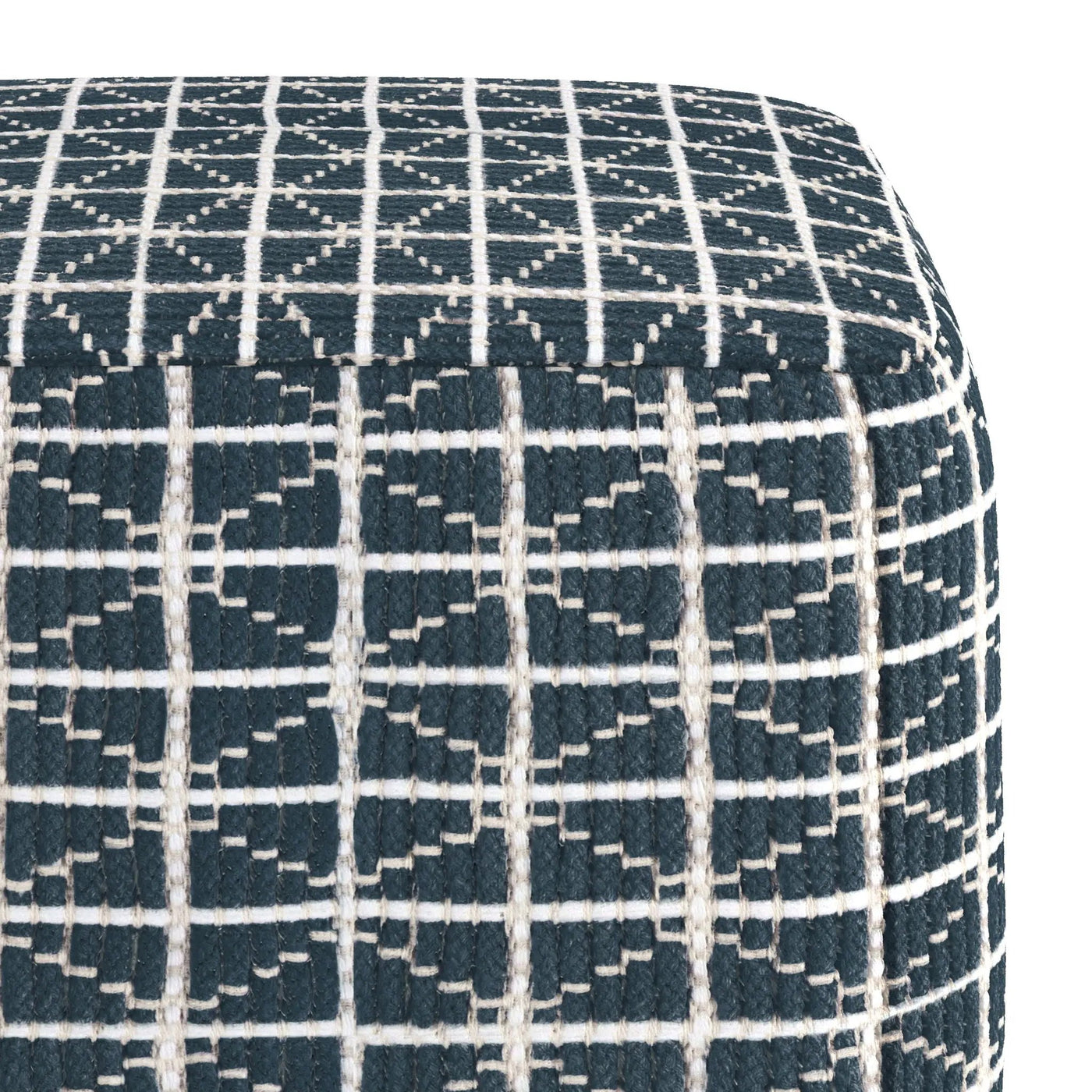 Noreen - Upholstered Square Pouf by Unique Piece Furniture