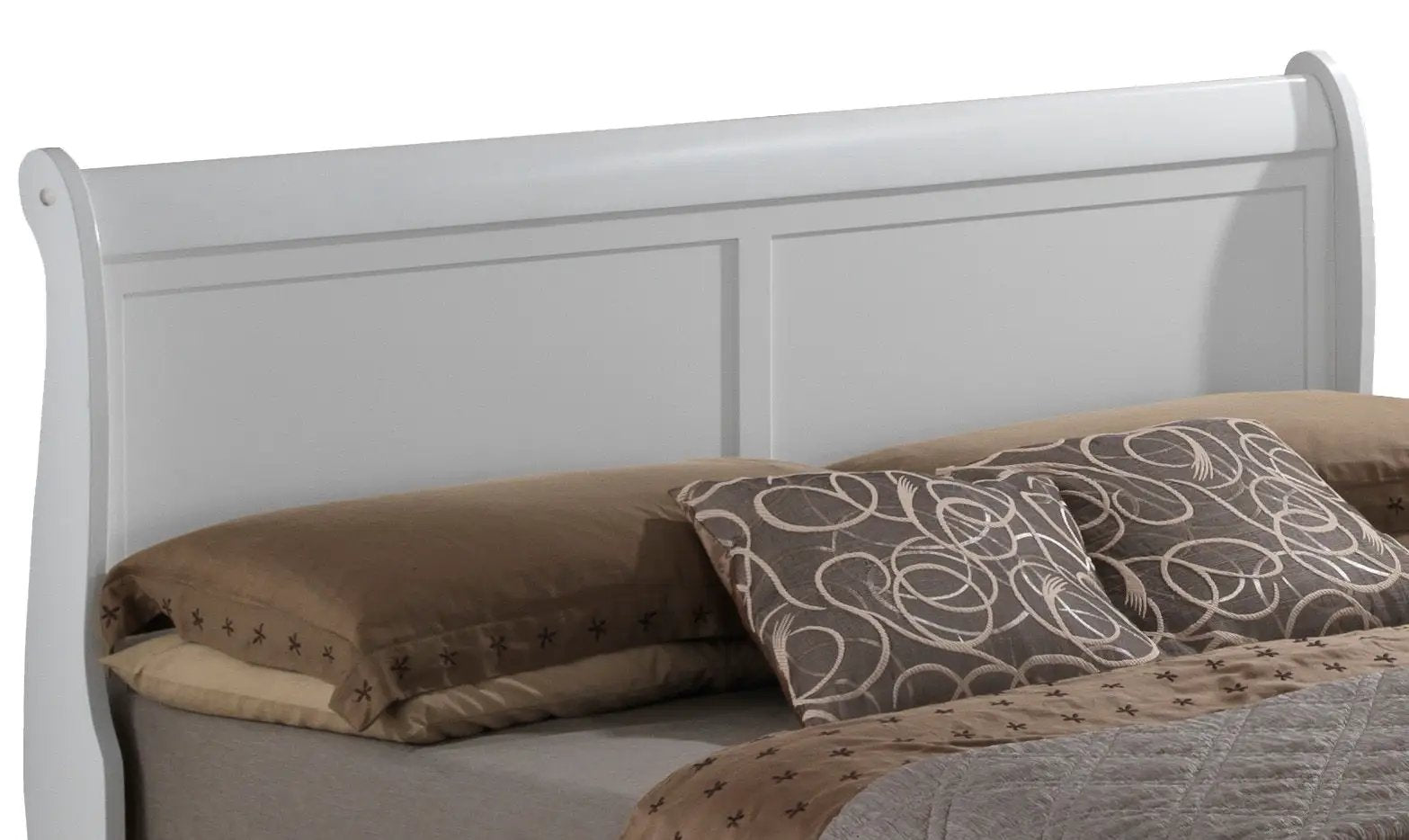 Panel Sleigh Bed by HouseOfZazla