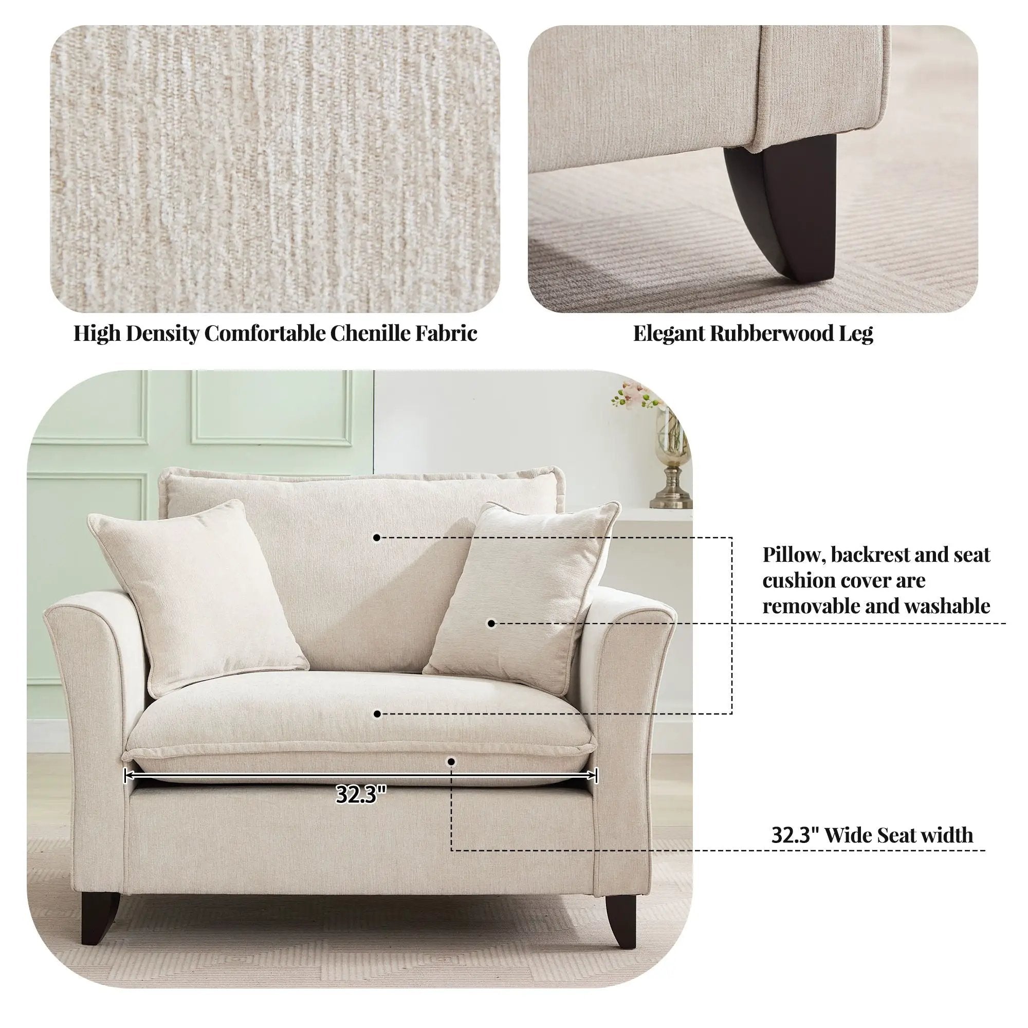 Oversized Armchair by HouseOfZazla