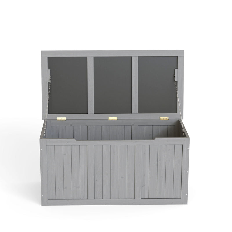 Outdoor Deck Box, Storage With Seat & Table Top by HouseOfZazla