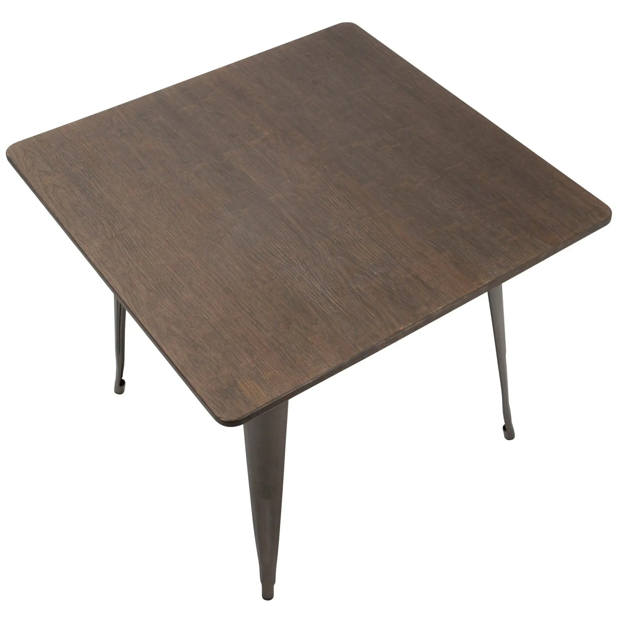 Oregon - Industrial / Farmhouse Dining Table - Espresso by Unique Piece Furniture