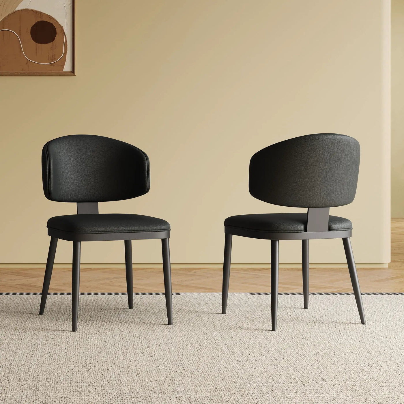 Modern Rectangular Dining Table For 6 With Chairs by HouseOfZazla