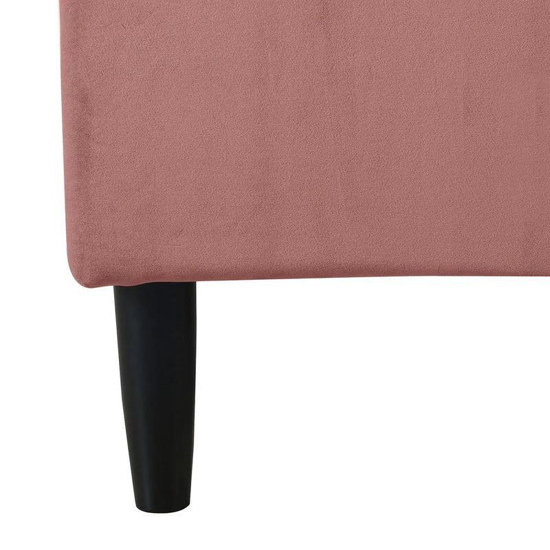 Aspen - Vertical Tufted Modern Headboard Platform Bed Set by HouseOfZazla
