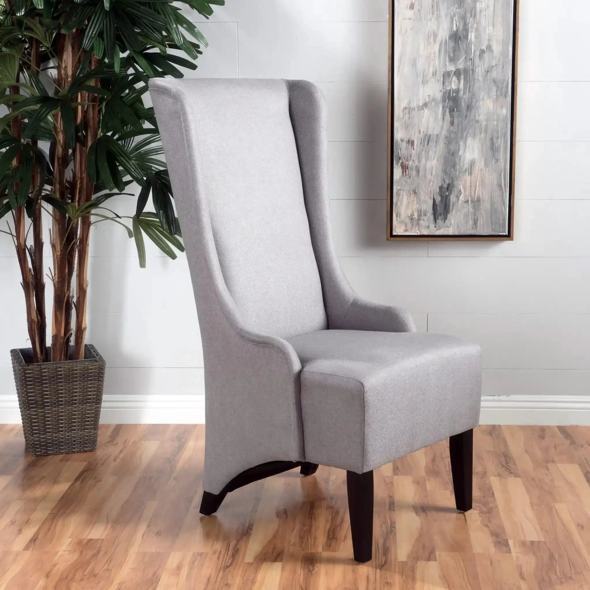 Alight Upholstered Dining Chair With High Back And Birch Wood Legs (Set of 2) by HouseOfZazla