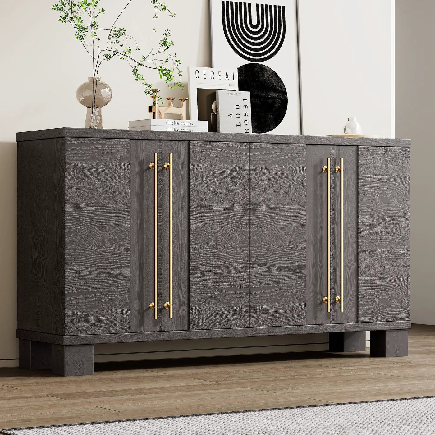 Sideboard With Adjustable Shelves by Unique Piece Furniture