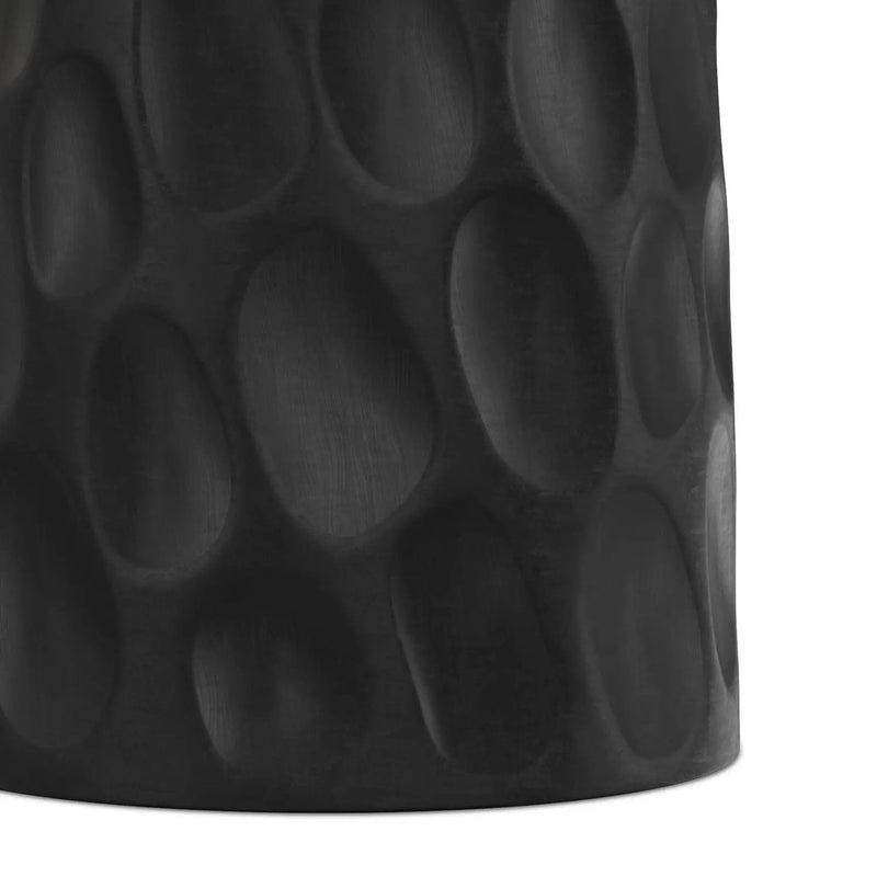 Boyd - V Chisel Accent Table - Black by HouseOfZazla
