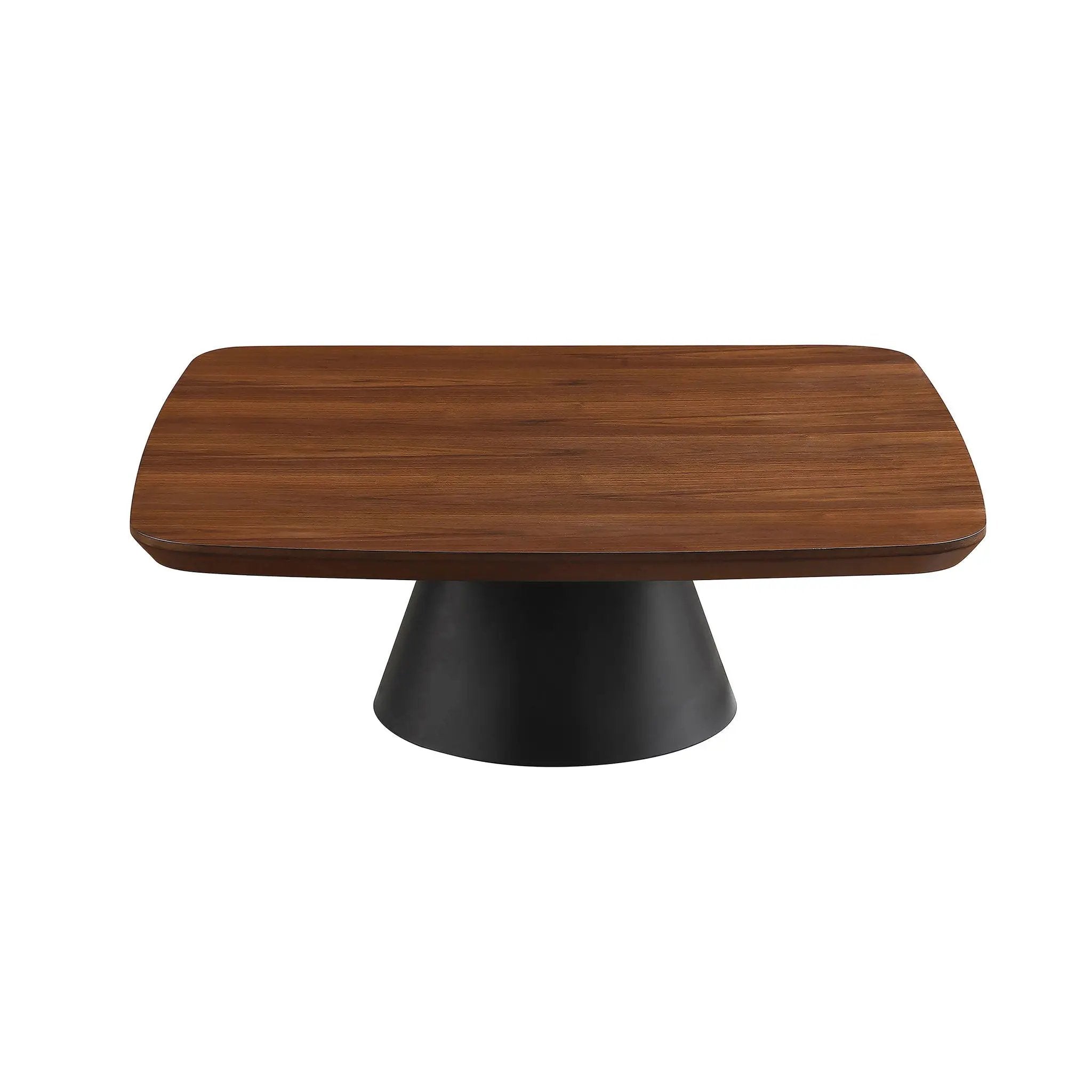 Eason 2-piece Coffee Table Set Walnut and Black by Unique Piece Furniture