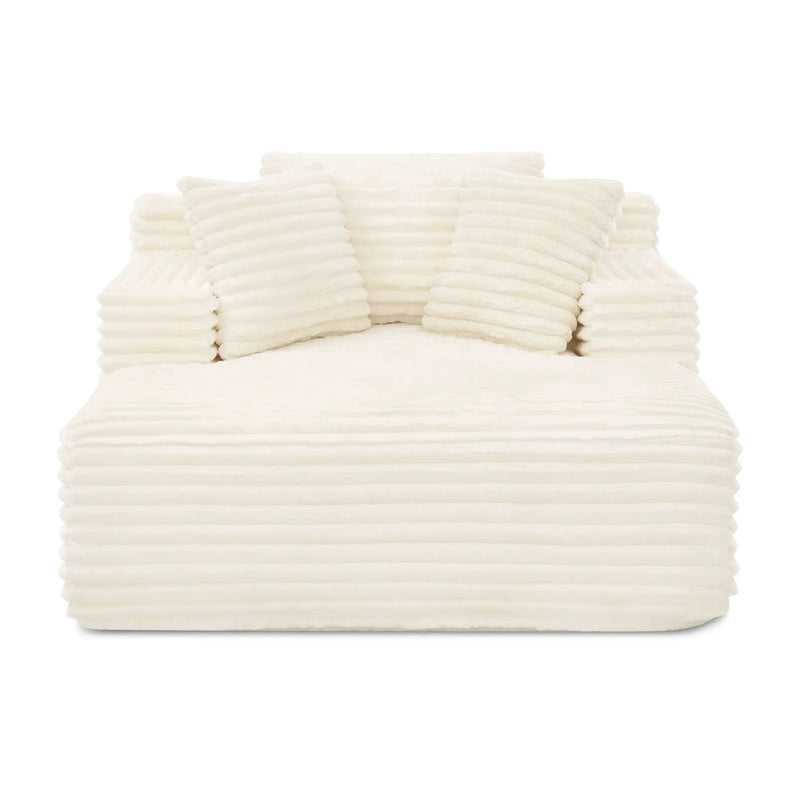 Chaise Lounge Sofa Bed With Deep Seat For Living Room by HouseOfZazla