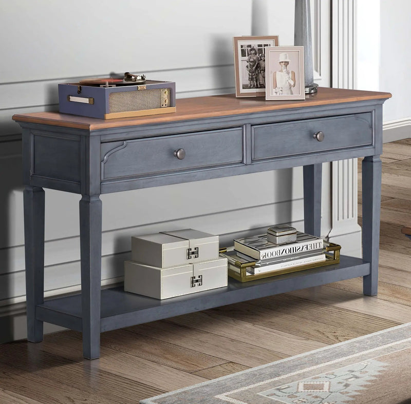 Sofa Table - Blue by Unique Piece Furniture