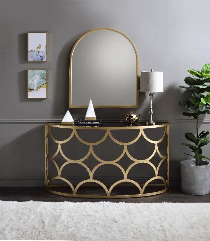 Altus - Console Table - Gold by Unique Piece Furniture