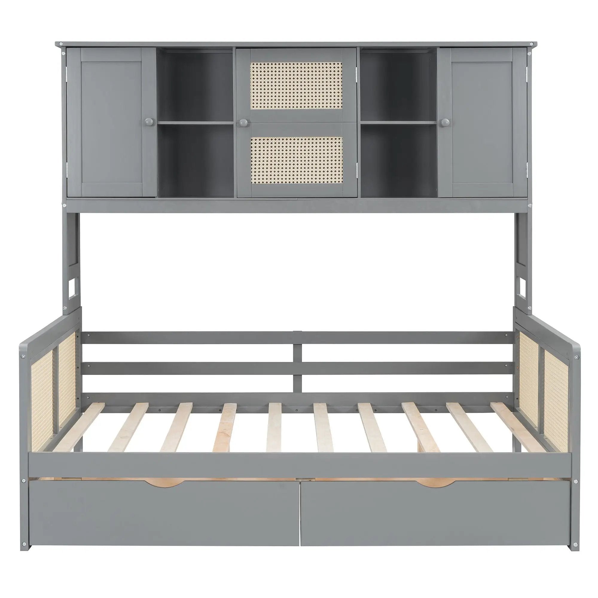 Daybed And All In One Cabinet And Shelf by Unique Piece Furniture