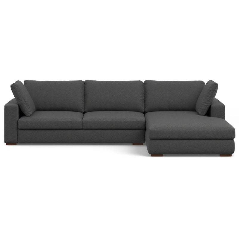 Charlie - Upholstered Deep Seater Sectional Sofa by HouseOfZazla