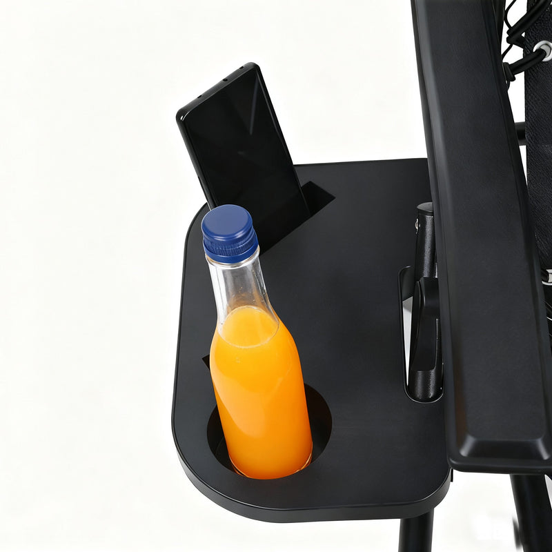 Zero Gravity Folding Lounge Chair with Headrest & Removable Tray by HouseOfZazla
