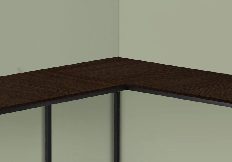 L-Shaped Corner Computer Desk with Contemporary Marble Look by HouseOfZazla