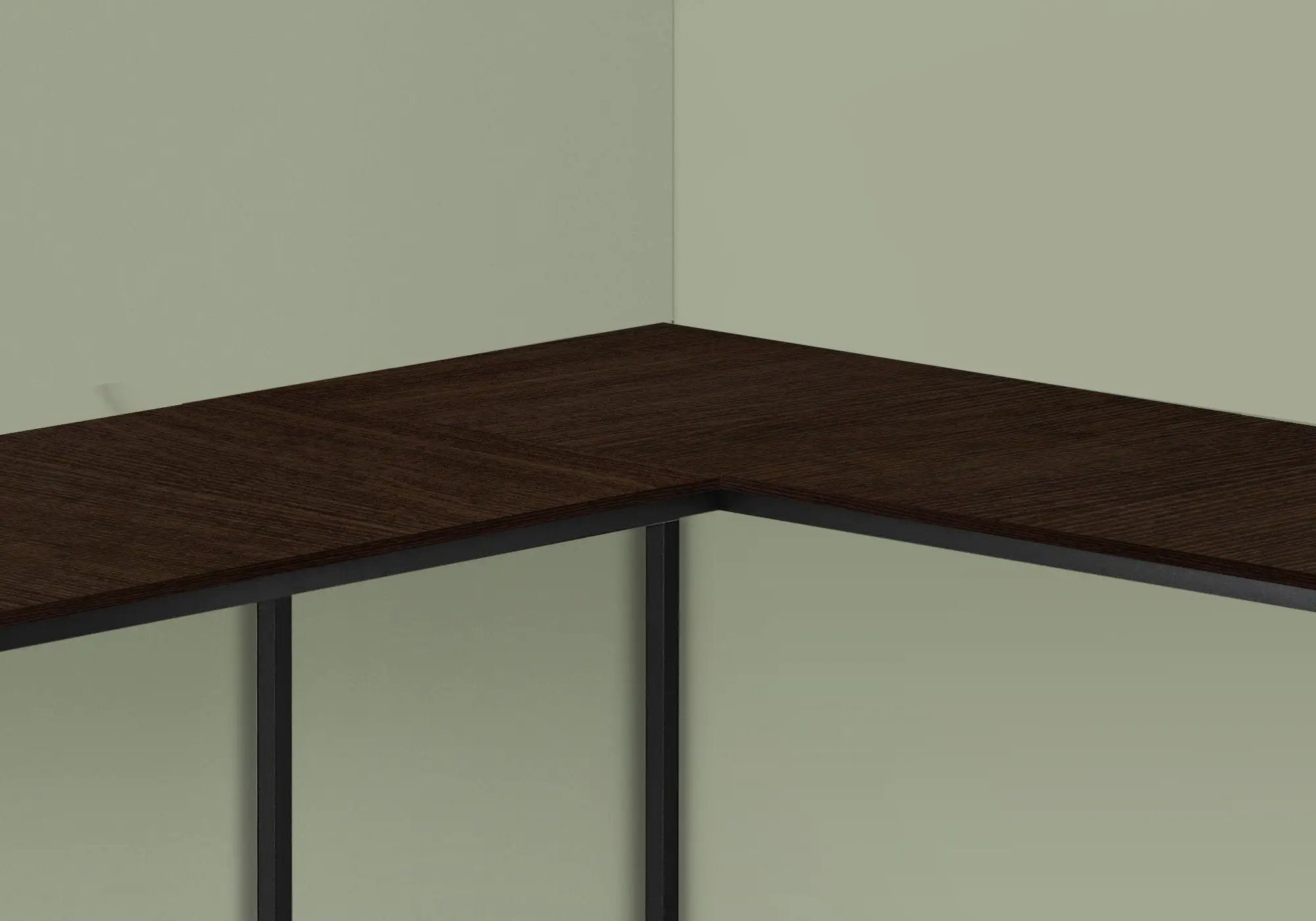 Computer Desk, Home Office, Corner, L Shape, Laptop, Marble Look Contemporary & Modern by Unique Piece Furniture