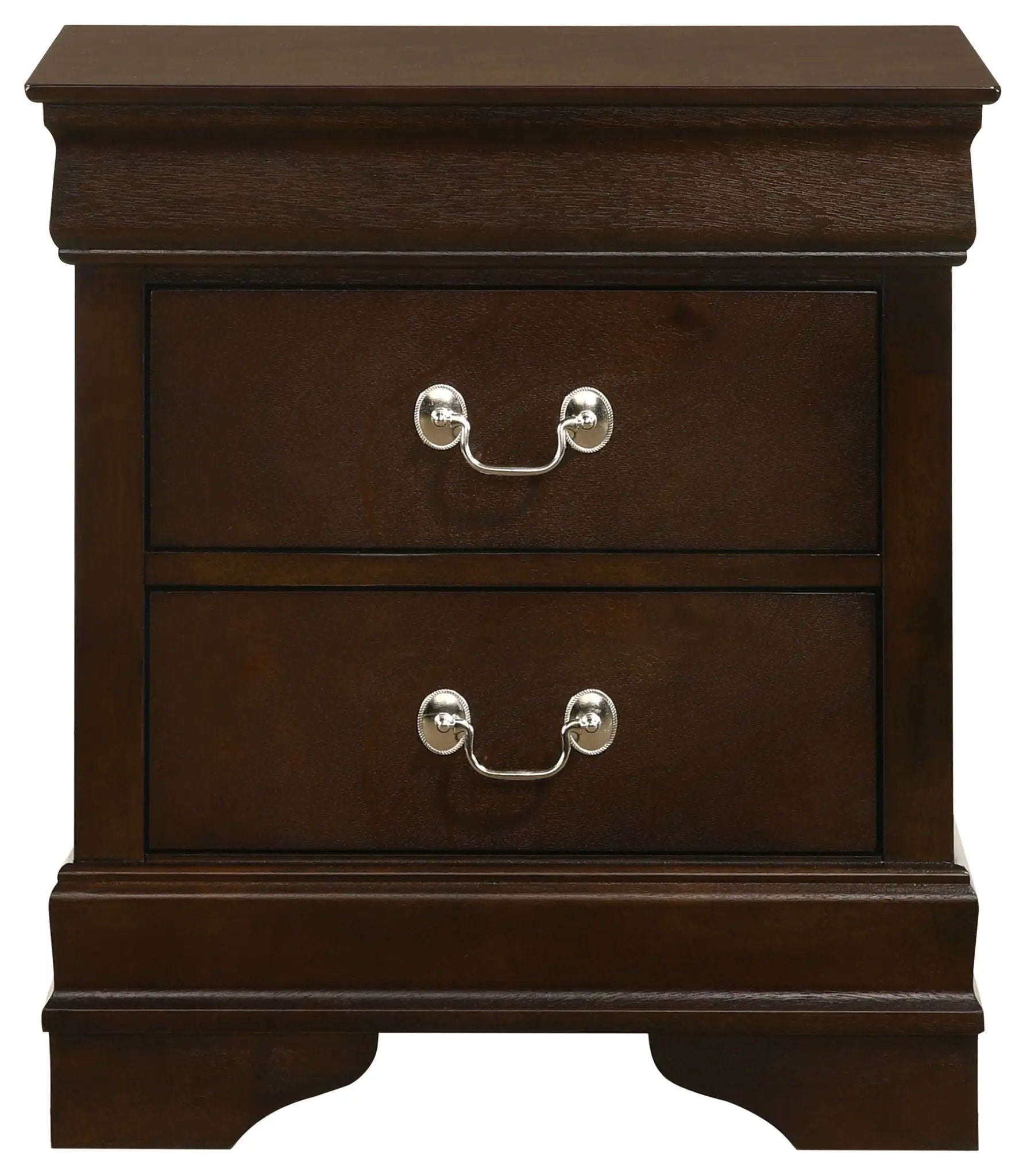 Louis Philippe 4-piece Eastern King Bedroom Set Cappuccino by Unique Piece Furniture