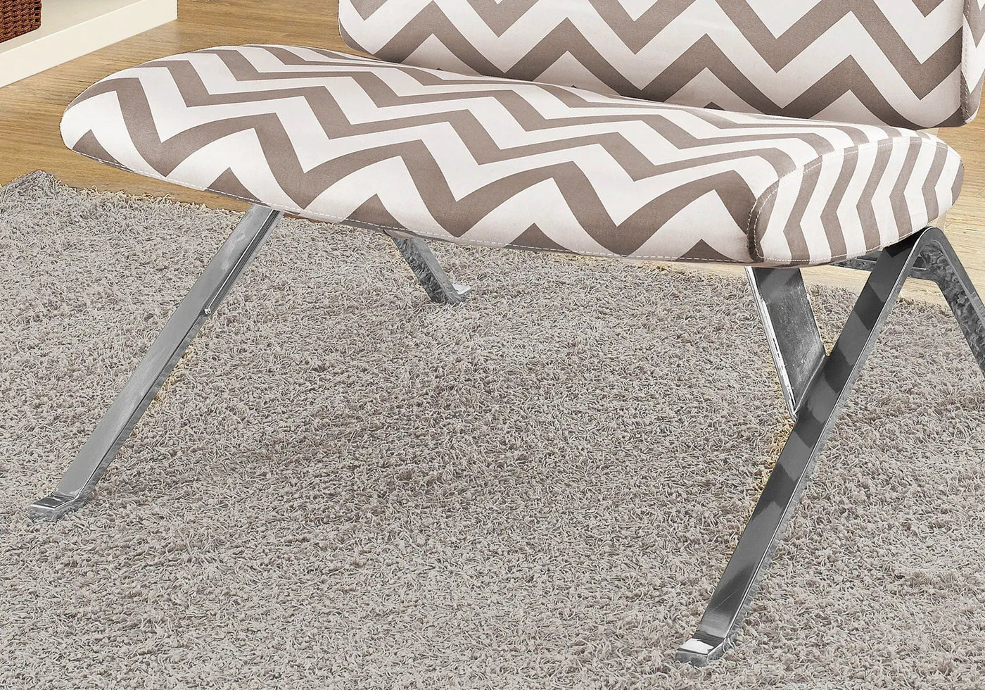 Accent Chair, Armless, Fabric, Living Room, Bedroom, Contemporary, Modern by Unique Piece Furniture