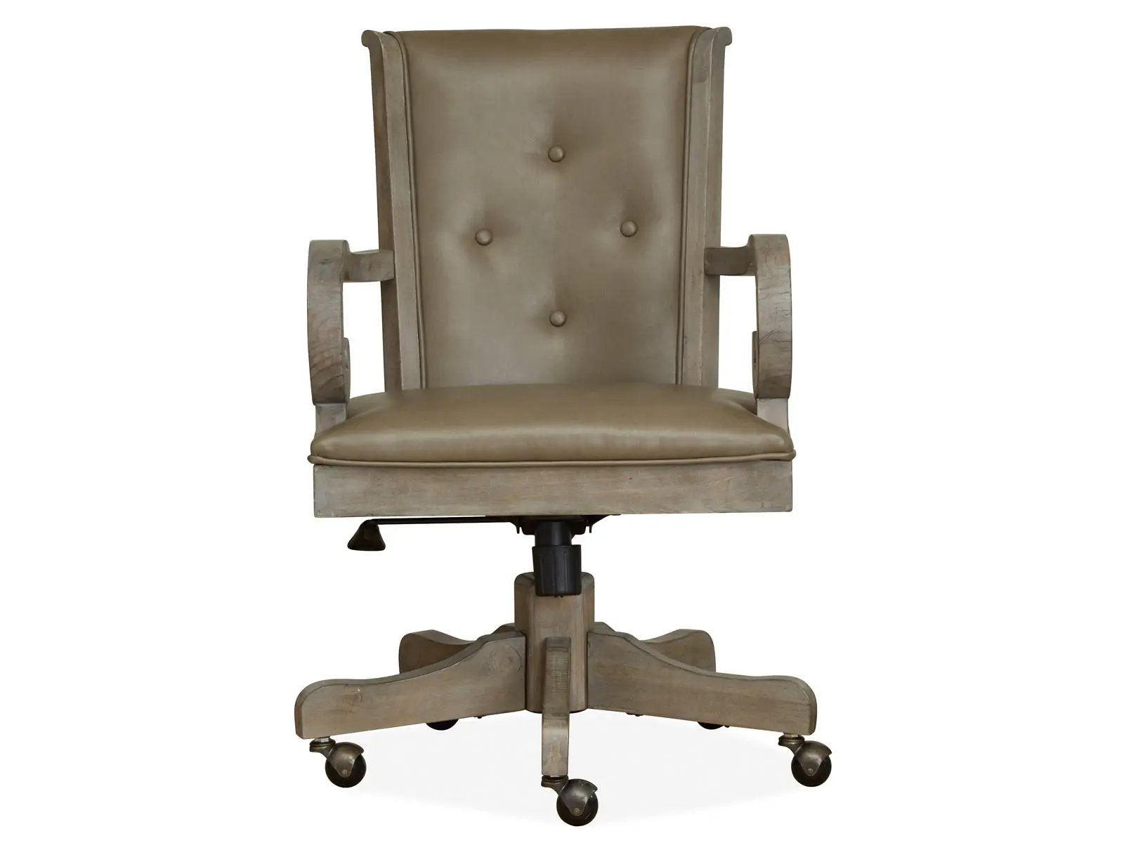 Tinley Park - Fully Upholstered Swivel Chair - Dove Tail Gray by Unique Piece Furniture