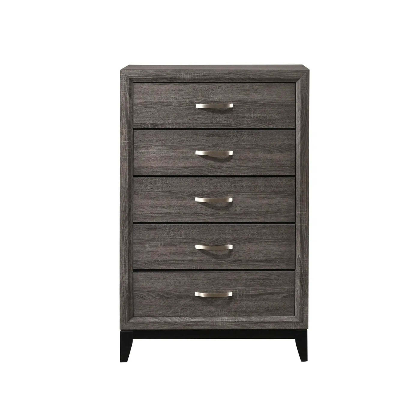 Contemporary 5 Drawer Tall Chest by Unique Piece Furniture