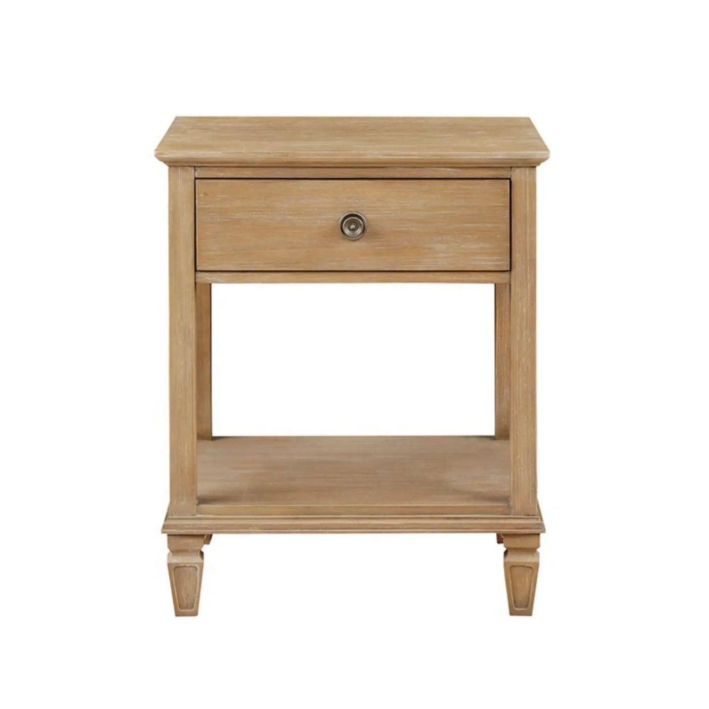 Victoria - Bedside Table With Drawer And Shelf by Unique Piece Furniture