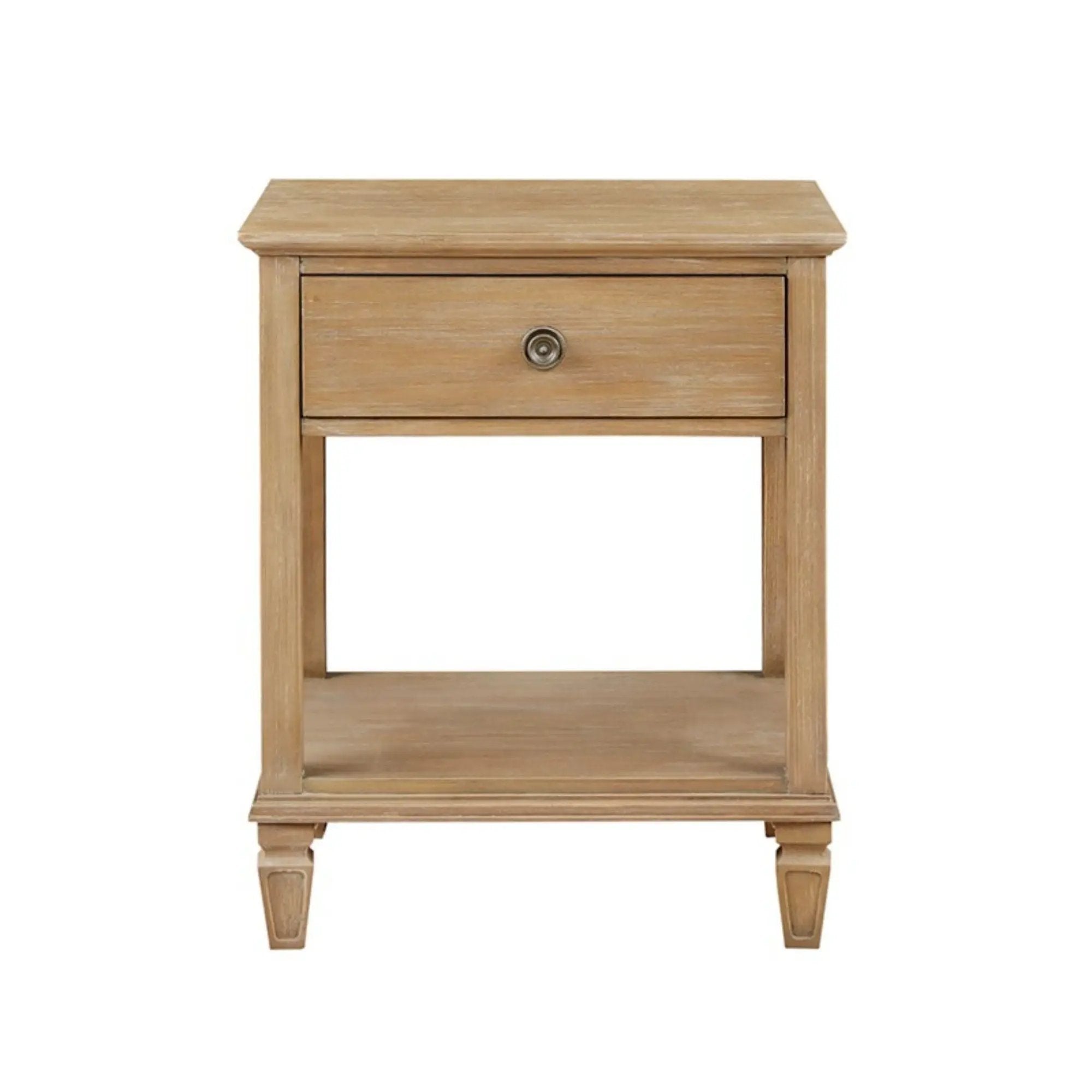 Victoria - Bedside Table With Drawer And Shelf by Unique Piece Furniture