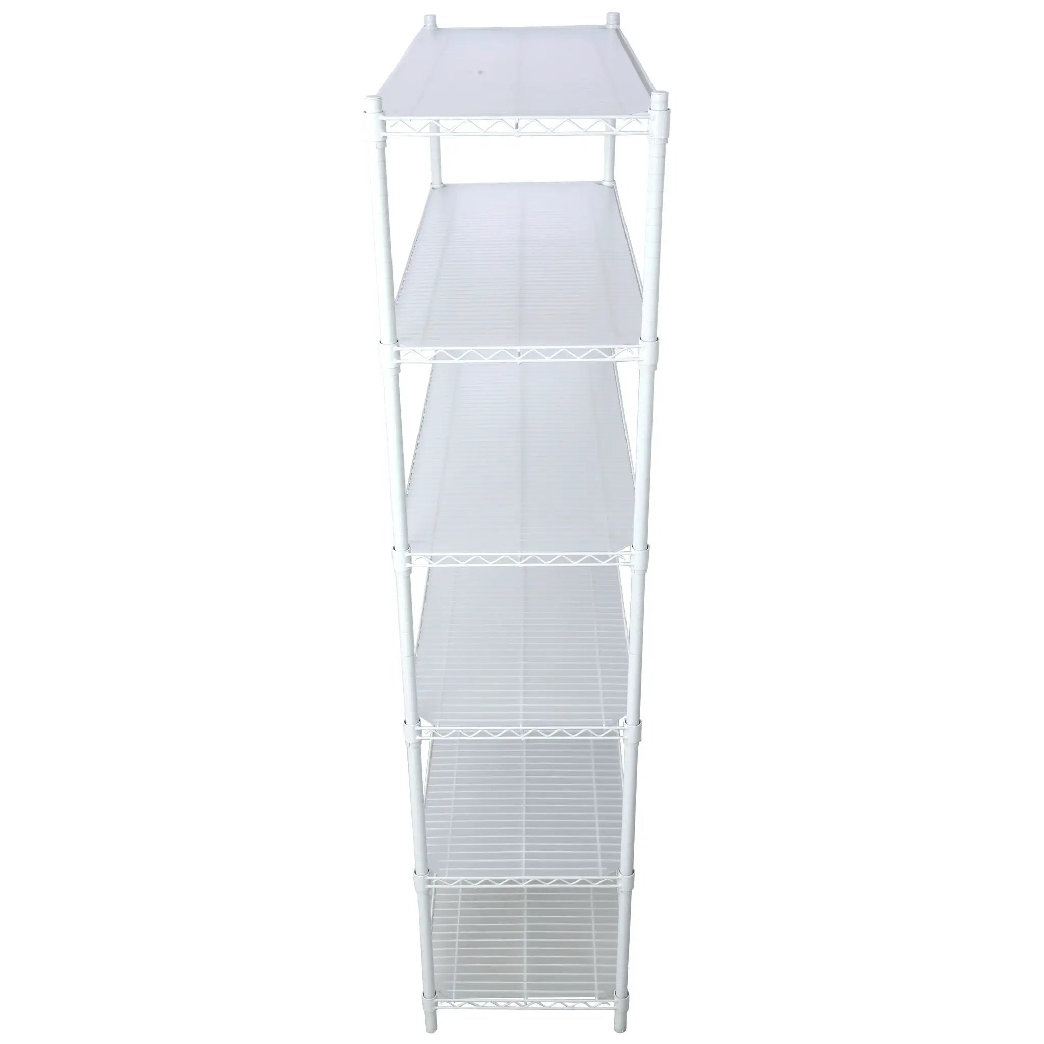 6 Tier 6000Lbs Capacity Nsf Metal Shelf Wire Shelving Unit, Heavy Duty Adjustable Storage Rack With Wheels & Shelf Liners For Commercial Grade Utility Steel Storage Rack by HouseOfZazla