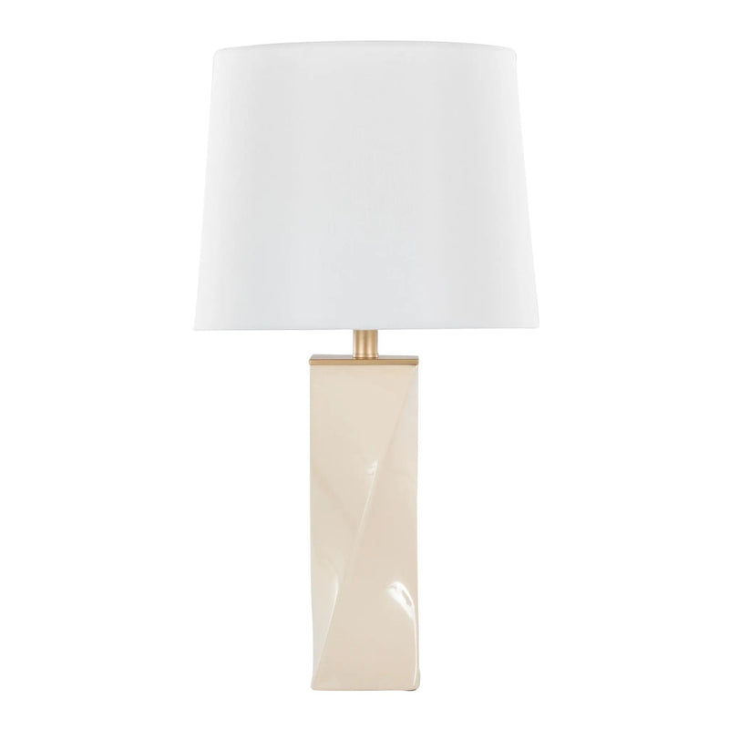 Curvo - Square Contemporary Table Lamp by HouseOfZazla