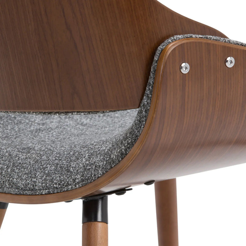 Malden - Bentwood Upholstered Dining Chair With Wood Back by Unique Piece Furniture