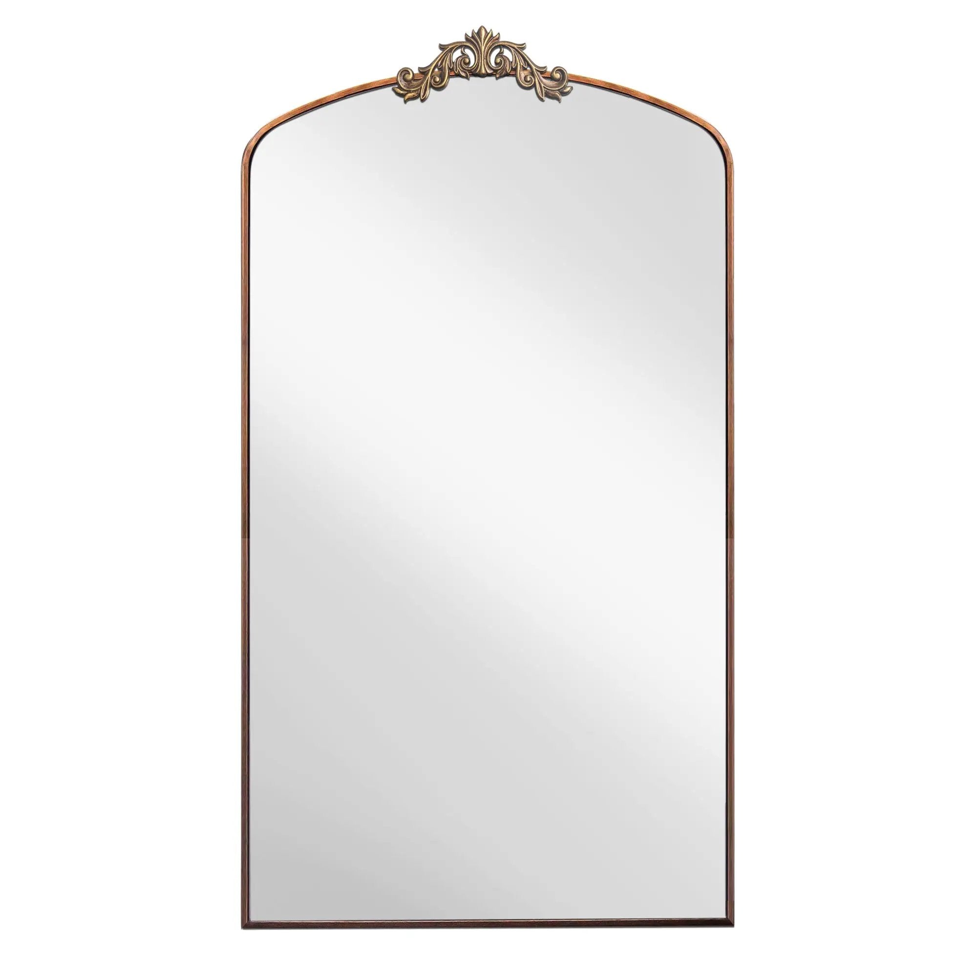 Vintage Ornate Arched Full Length Mirror by HouseOfZazla
