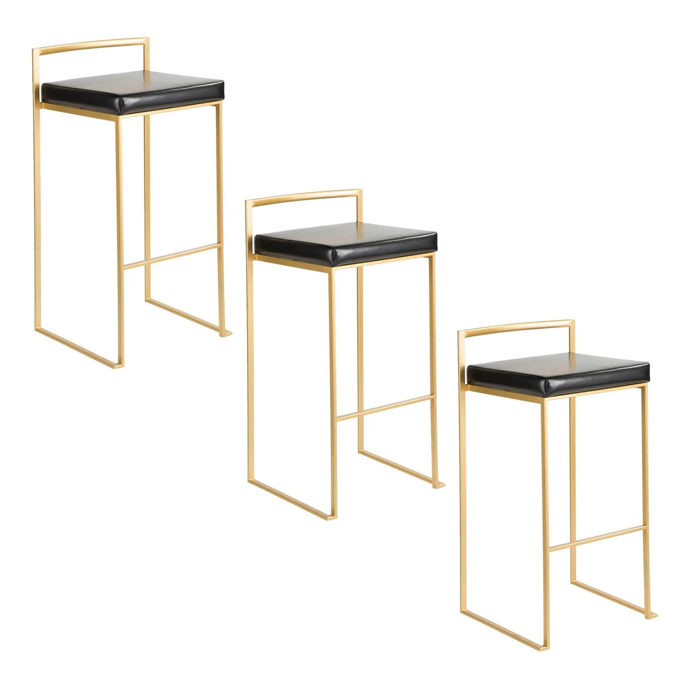 Fuji - Contemporary / Glam & Quality Construction Barstool by HouseOfZazla