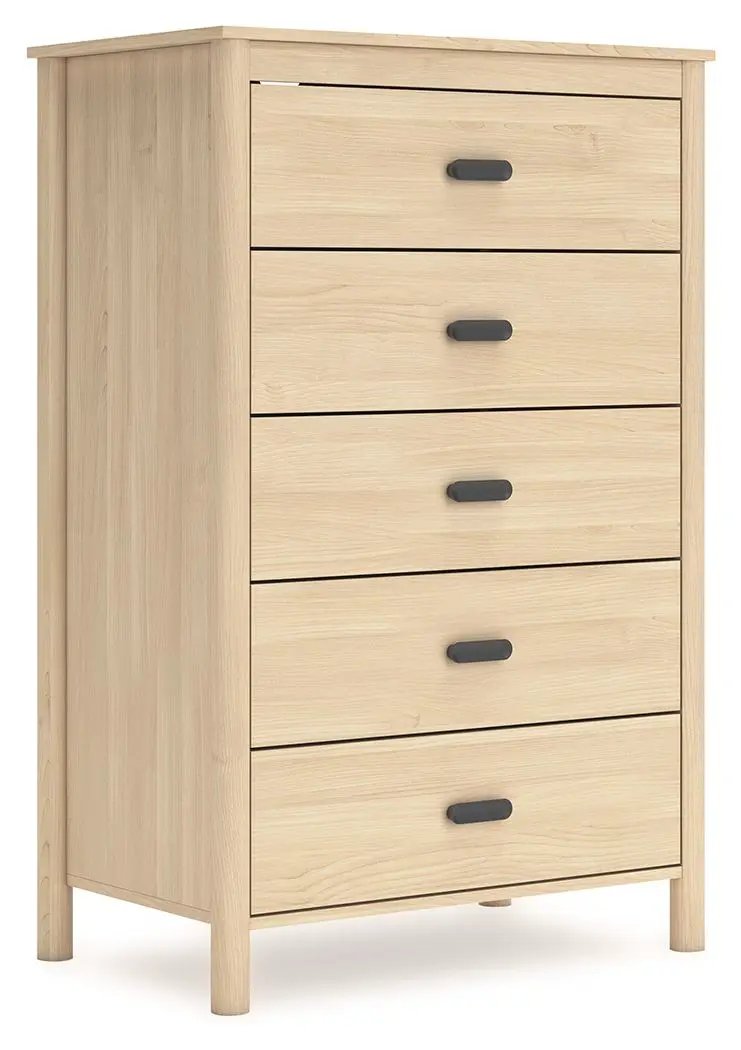 Cabinella - Five Drawer Chest - Tan by Unique Piece Furniture