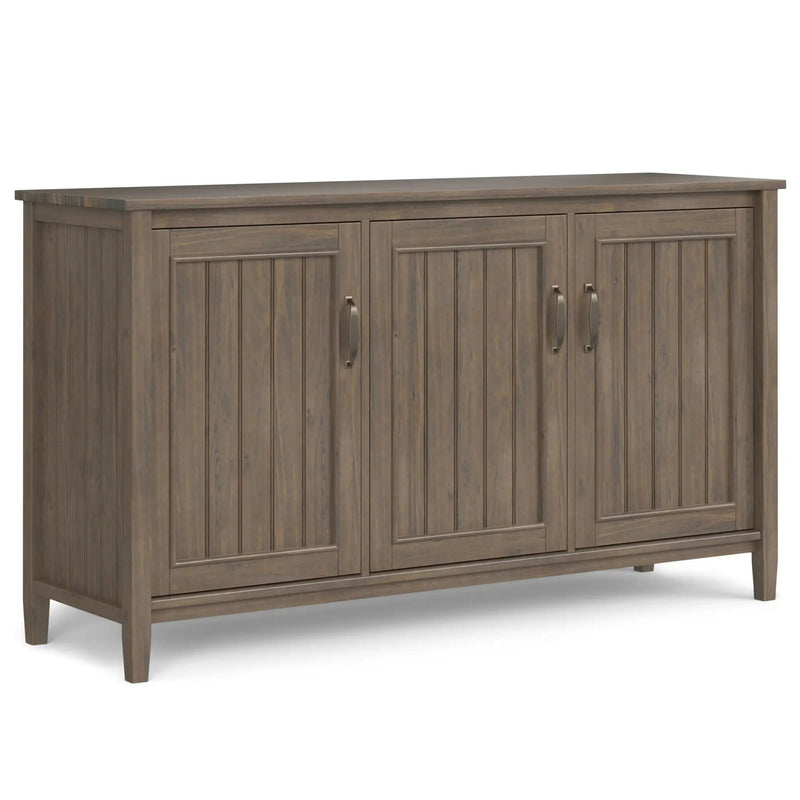 Lev - Wide Storage Cabinet - Smoky Brown by HouseOfZazla