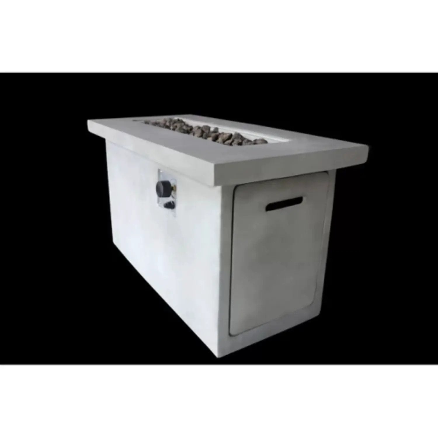 Propane / Natural Gas Outdoor Fire Pit Table - Gray by Unique Piece Furniture