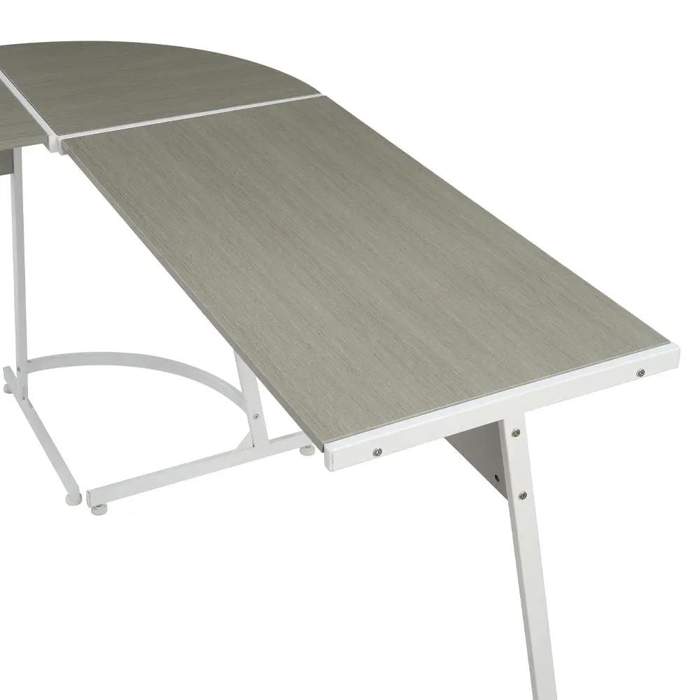 Carver - Computer Desk - Gray & White by Unique Piece Furniture