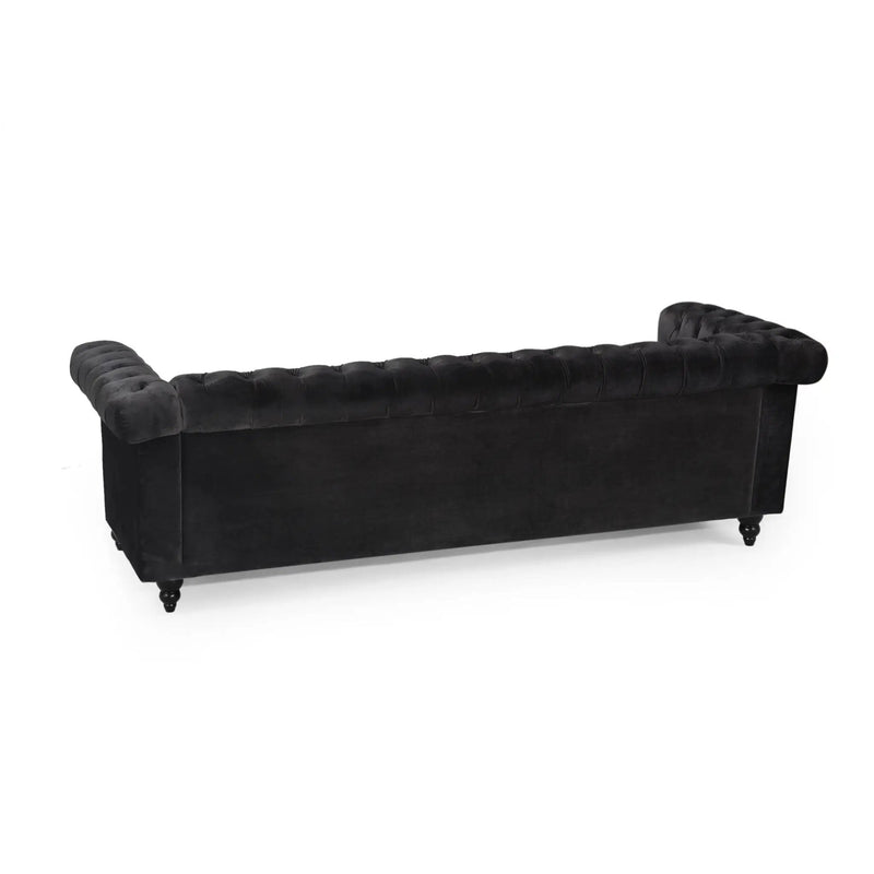 Chesterfield Style 3 Seater Sofa With Deep Button Tufting by HouseOfZazla