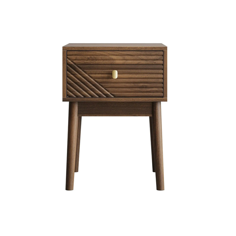 Medieval - Bedside Table - Walnut by Unique Piece Furniture