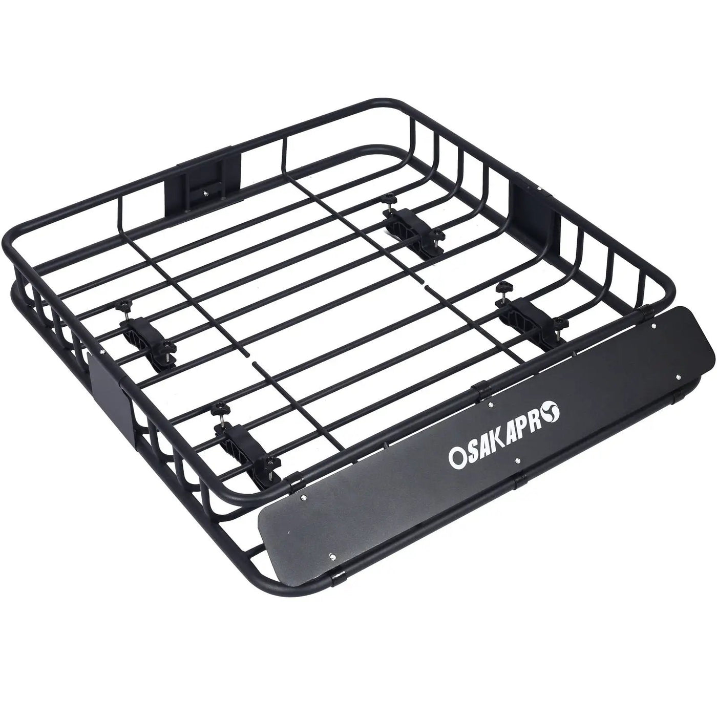 Motoring Rooftop Cargo Carrier Basket Steel Universal Fit Roof Rack by HouseOfZazla