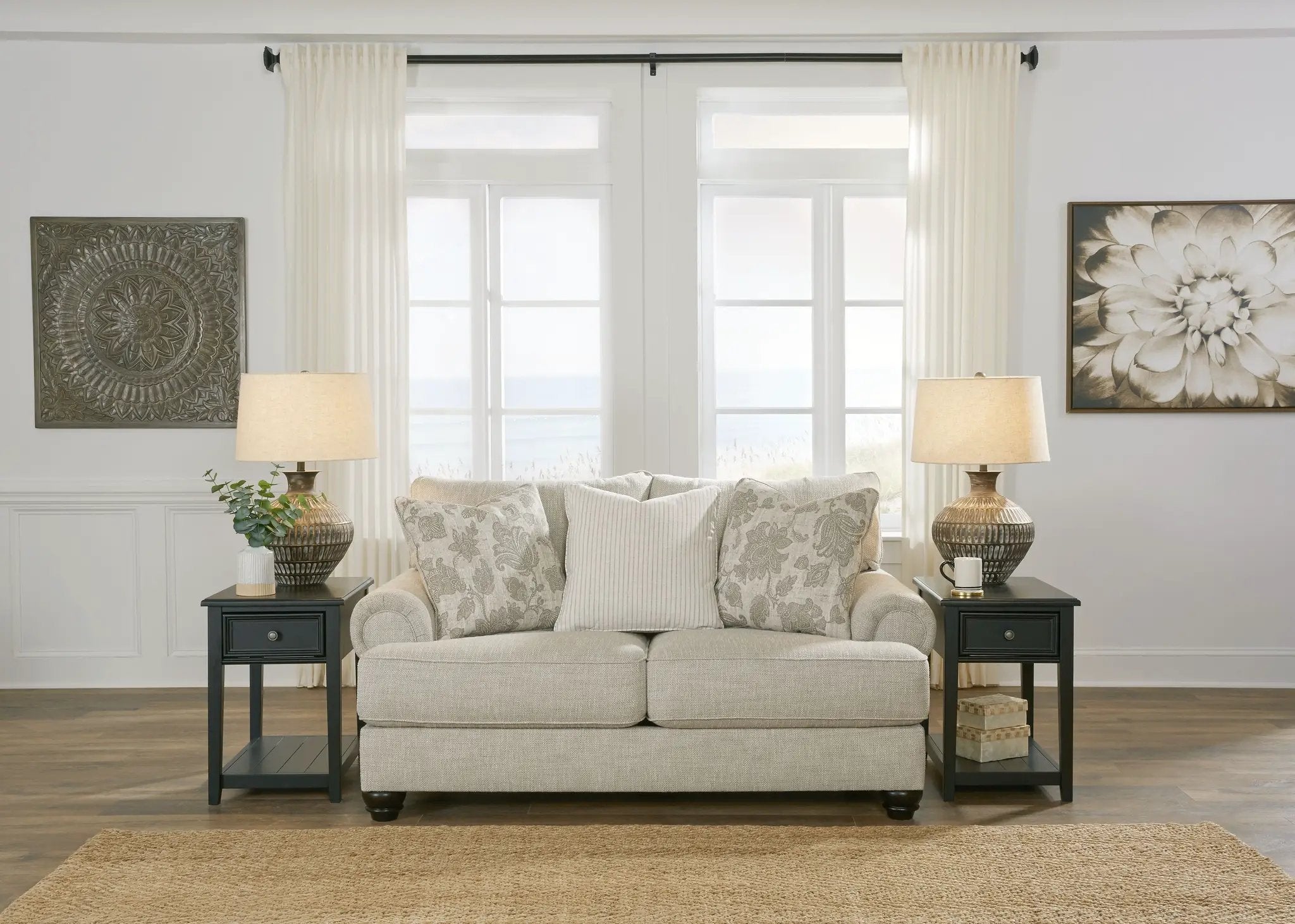 Asanti - Loveseat - Fog by Unique Piece Furniture