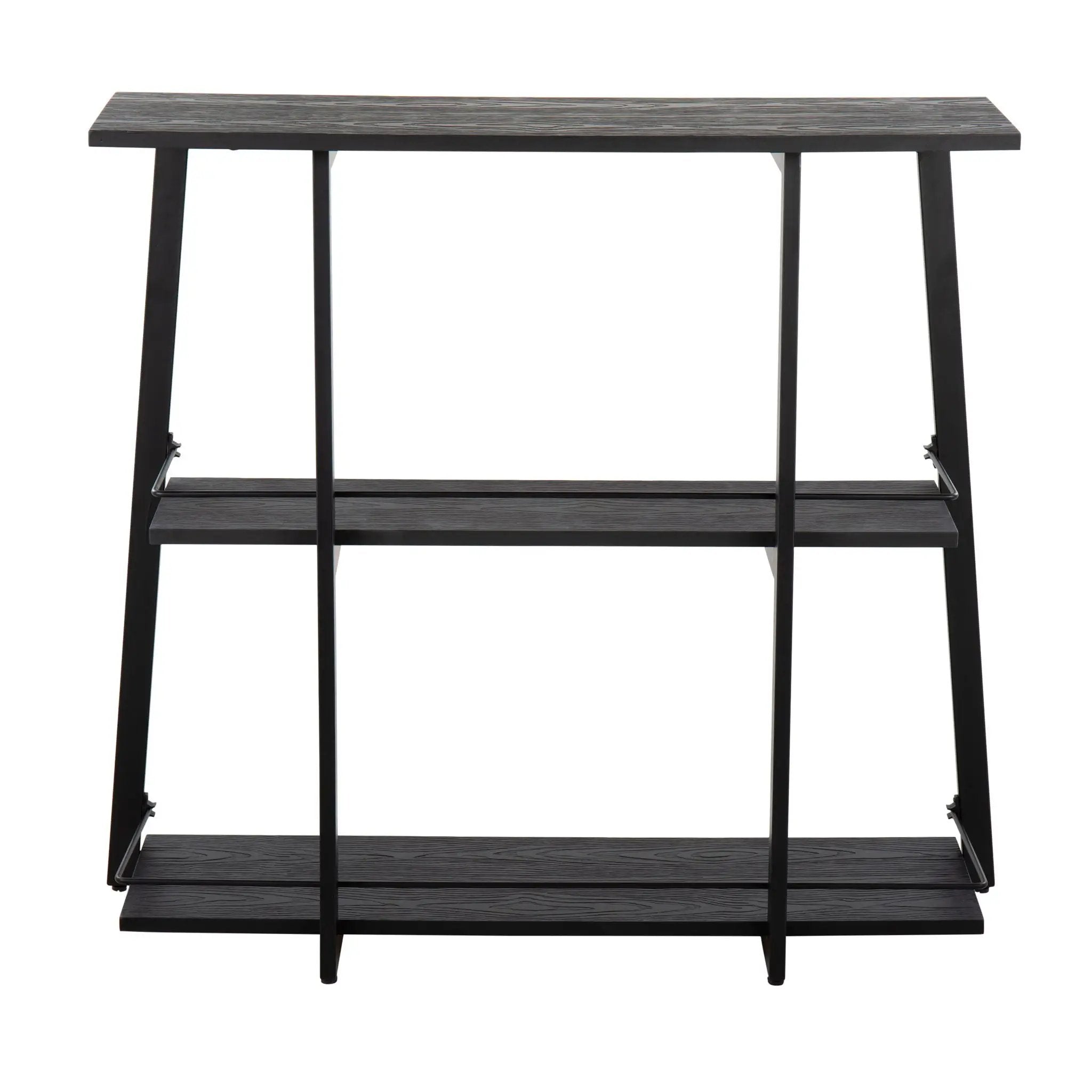 Converge - Industrial Bookcase - Black by Unique Piece Furniture