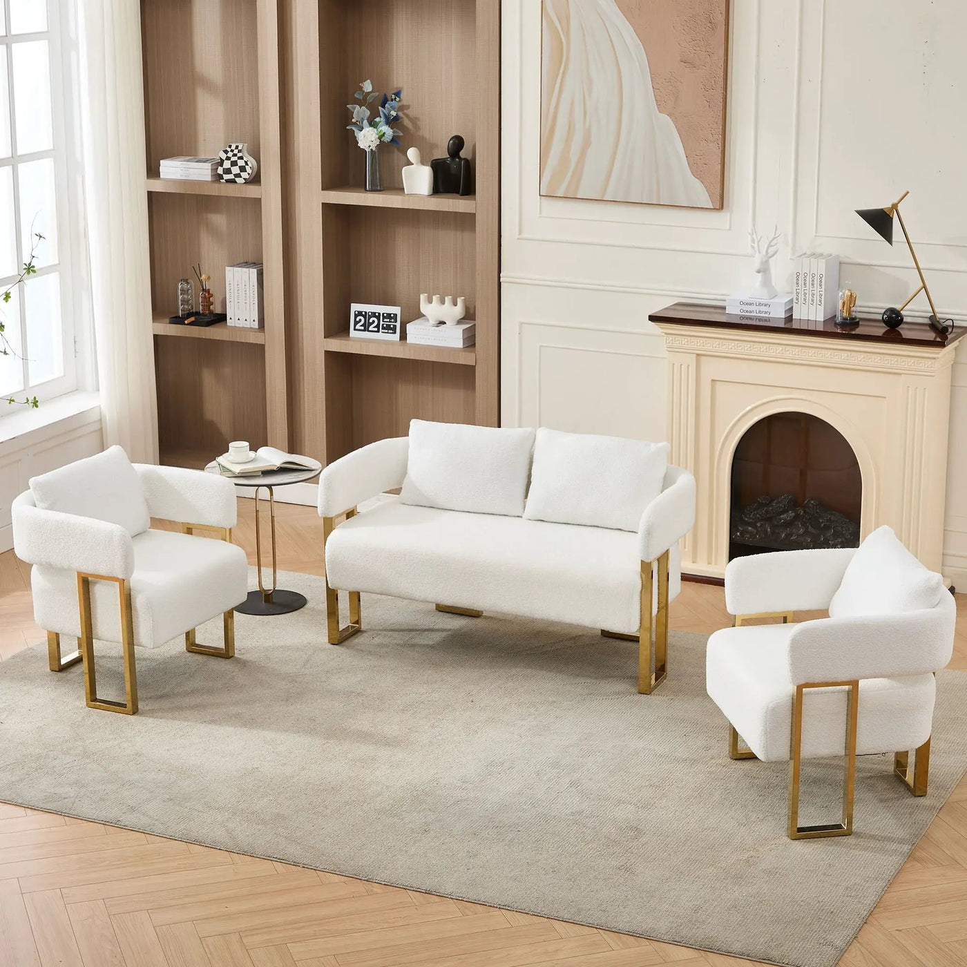 Decorative Upholstered Side Chair For Living Room by Unique Piece Furniture