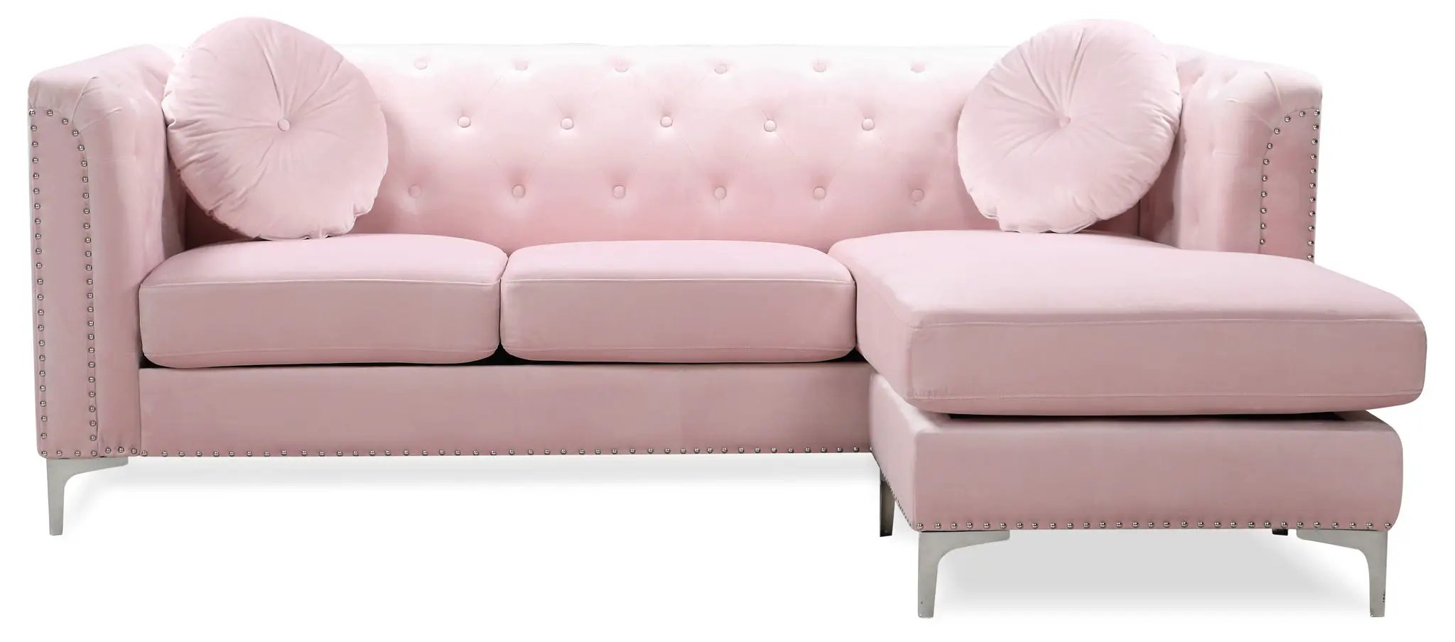 Pompano - Micro Suede Sofa Chaise by Unique Piece Furniture