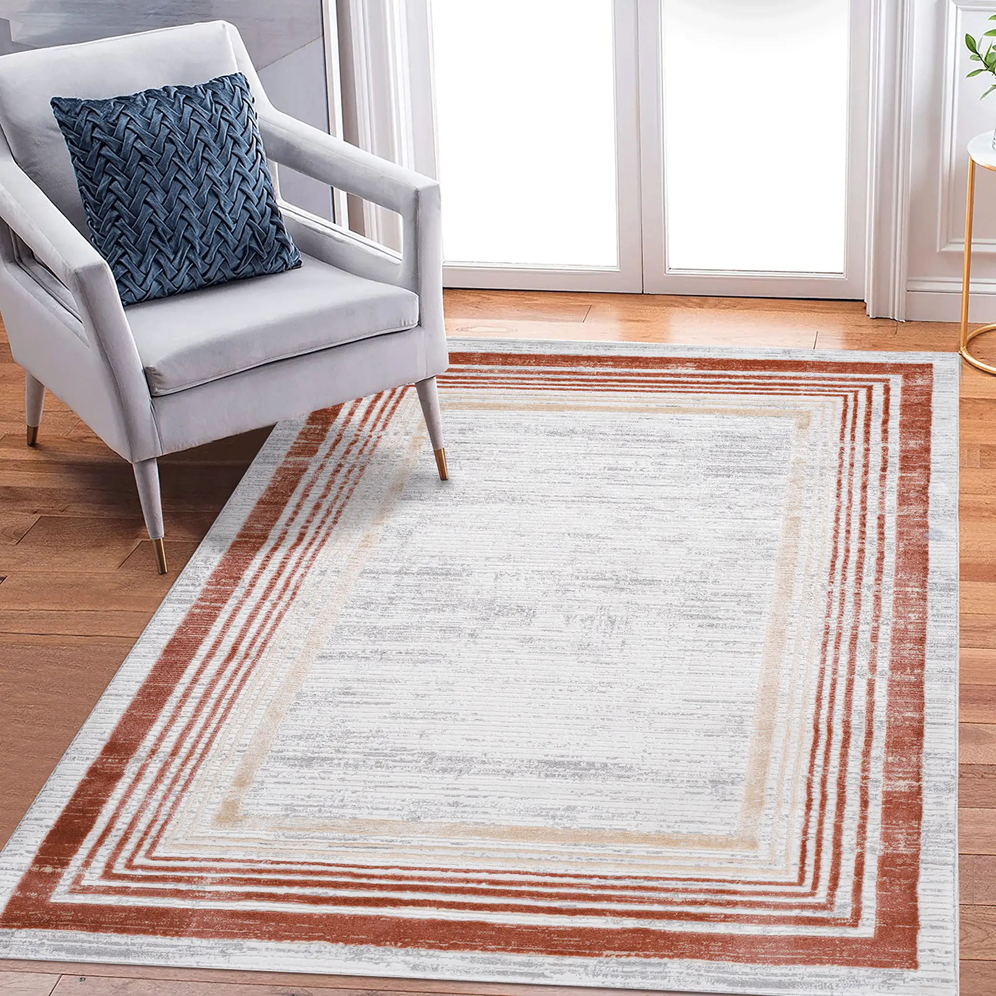 Marfi Collection 7.9X10 Rug by HouseOfZazla