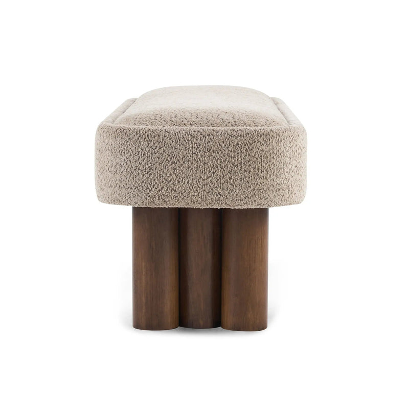 Chic Indoor Upholstered Dining Bench by HouseOfZazla