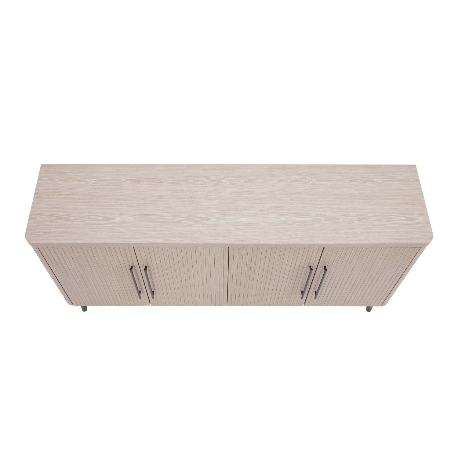 Jodie - Fluted Sideboard - Oak by HouseOfZazla