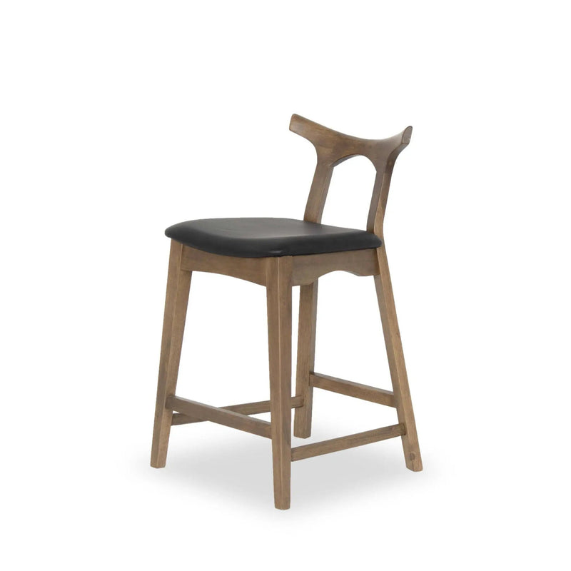 Hester - Upholstered, Square Bar Chair (Set of 2) by HouseOfZazla