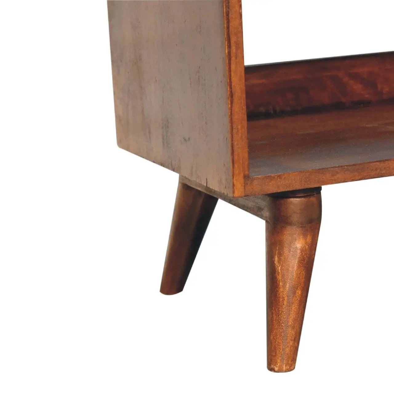 Solid Wood Bench With Upholstered Sea by Unique Piece Furniture
