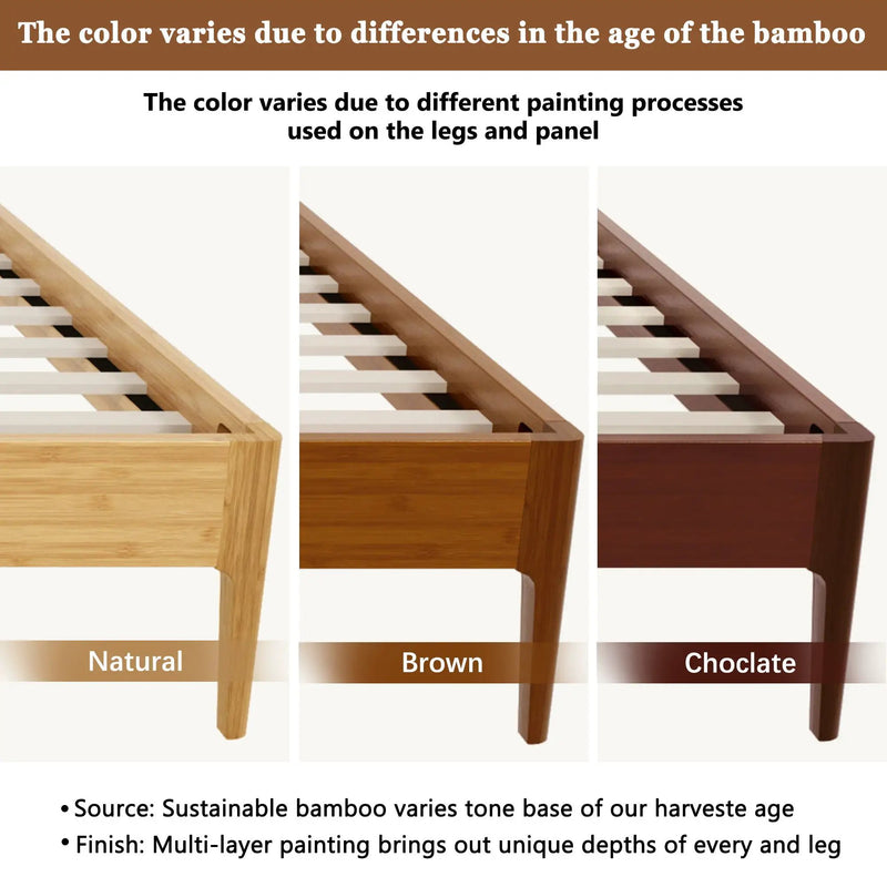 Modern Minimalist Style Platform Bed by HouseOfZazla