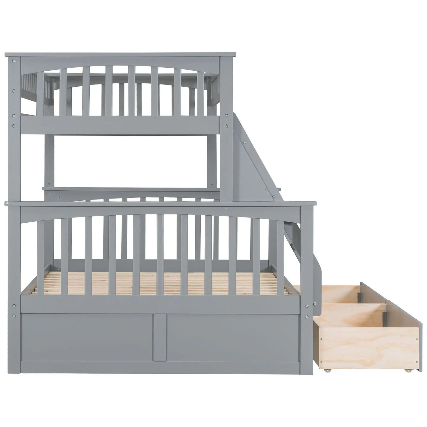 Bunk Bed With Drawers, Convertible Storage Bed by HouseOfZazla